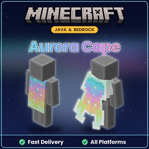 Minecraft aurora cape - aurora, |