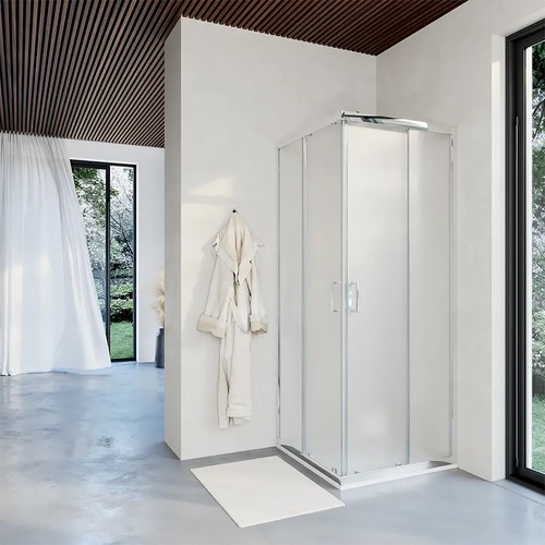 Box doccia angolare 80x120cm - doccia,