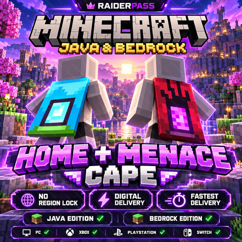 Minecraft movie home - -, cape