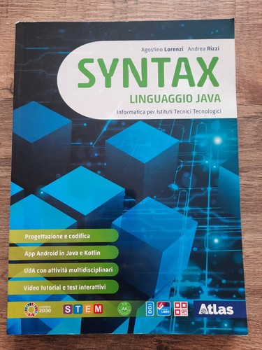 Syntax linguaggio java - syntax,