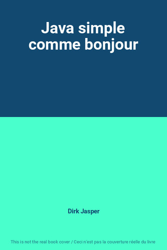 Java simple comme bonjour