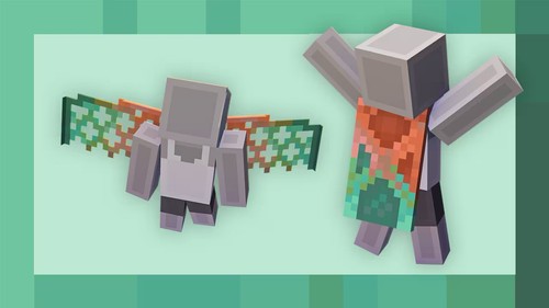 Minecraft copper cape - copper,