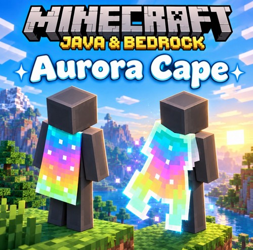 Minecraft aurora cape - minecraft, |