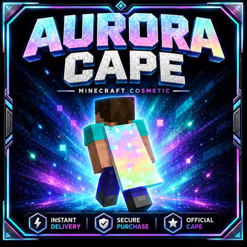 Minecraft aurora cape code - cape,